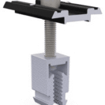 AEROCOMPACT 707611 CLMB10 Mittelklemme Click 30-46 mm L = 60 mm, schwarz, (VPE=10 Stück)  Verpackungseinheit:10ST