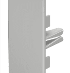 OBO 6193234 Endstück 40x90mm Polyvinylchlorid reinwe iß RAL 9010 WDK HE40090RW Verpackungseinheit:1ST