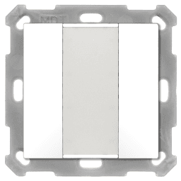 171d40a7-b5c1-4470-82fa-288a0de49064 MDT BE-TA5502.02 Taster 55 2-fach, Reinweiß matt Verpackungseinheit:1ST – Bild 1