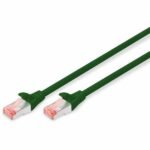 DIGITUS DK1644005G CAT 6 S-FTP Patchkabel, Cu, LSZH AWG 27/7, Länge 0,5 m, Farbe Grün