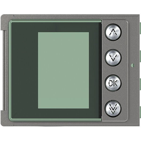 BTICINO 352505 SFERA ROBUR Infomodul, Bus-System, steingrau, 115x91x11mm