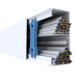 GGK 11036 Fensterbankkanal 60x200 reinweiß RAL 9010 FB 60X200 RW Verpackungseinheit:2M