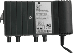 1889fde3-00f5-48af-88b9-bc8f4da1df8b TRIAX 323162 Verstärkung vorwärts 35 dB, rückwärts 2 4/30 dB, max. Ausgangspegel 103/105 dBµV GHV 935 Verpackungseinheit:1ST – Bild 1