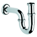 GROHE 28 947 000 GROHE Röhren-Geruchverschluss 28947, 1 1/4", für Waschtische, Wandanschluss, Schubrosette, chrom 28947 Verpackungseinheit:1ST