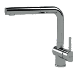 ALVA AQARVISPT1 ALVA Viva Spültischarmatur schwenkbarer Auslauf, herausziehbar, Chrom  Verpackungseinheit:1ST