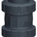 FISCHER GEORG 161561005 GF Rückschlagventil 561 PVC-U/EPDM d 40 Muffe  Verpackungseinheit:1ST