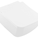 VILLEROY&BOCH 9M80S101 Villeroy & Boch WC-Sitz SlimSeat LINE (Sandwich) Venticello 9M80S1, 379 x 454 x 46 mm, Rechteck, mit Absenkautomatik (SoftClosing), mit abnehmbaren Sitz (QuickRelease), Weiß Alpin 9M80S1 Verpackungseinheit:1ST