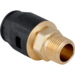 GEBERIT 651.552.00.1 GE PushFit Uebergang AG Messing d20mm x R3/4  Verpackungseinheit:1ST