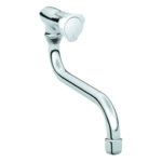 GROHE 30 484 001 GROHE Auslaufventil Costa 30484_1, Wandmontage, schwenkbarer Rohrauslauf, Markierung blau, chrom 30484_1 Verpackungseinheit:1ST