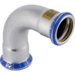 GEBERIT 34000 GE Mapress Edelstahl Gas Bogen 90 Gr. d15mm  Verpackungseinheit:1ST