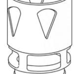 REHAU 18965901709 MEPA Ablaufkorb mit O-Ring  Verpackungseinheit:1ST