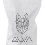 ALVA ACSACKPP ALVA PP Gewebesack weiss 60x120 cm, mit ALVA Wolf bedruckt  Verpackungseinheit:1ST