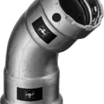 VIEGA 694 623 Viega Megapress-Bogen 45° mit SC-Contur Stahl unlegiert, Zink-Nickel-Beschichtung, Modell 4226 VdS-Zulassung DN: 50 D: 2 4226 Verpackungseinheit:1ST