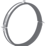 ALVA ALRSG160 ALVA Lüftungsschelle DN160, IG M8 , verz. m. Gummi  Verpackungseinheit:1ST