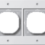 GIRA 021266 Rahmen 2fach TX44 (Unterputz IP44) reinweiß glänzend  Verpackungseinheit:1ST