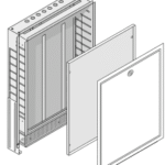 KE KELIT 9001830 KM577 KELOX FB UP-Verteilerschrank mit Metalldeckel 10-13 L: 1000mm SET KM577 Verpackungseinheit:1ST