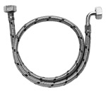 ALVA AQARVAPS3/4.150 ALVA Varia Panzerschlauch gerade/gebogen 3/4"x3/4"x150cm  Verpackungseinheit:1ST