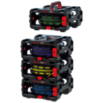 RUNPOTEC 10216 CB 260 Cable Box - 4er Set (4 Boxen) Kabelabroller - Einzeladerabroller  Verpackungseinheit:1PAK