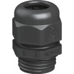 OBO BETTERMANN 2022887 Kabelverschraubung vollmetrisch M20, PA, schwarz V-TEC, M20x1,5, sw, VPE: 50 STCK