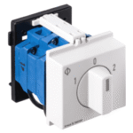 KRAUS&NAIMER 70009343 Umschalt.m.0,3polig,60°,45mm-Schnappbef. Ith=20A, P=5,5 kW(AC3,400V AC),2x2,5 mm² CG10.A212/A-0010.*VE21 Verpackungseinheit:1ST