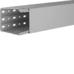 HAGER BA7100080 Verdrahtungskanal PVC BA7 100x80 sgrau  Verpackungseinheit:2M