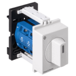 KRAUS&NAIMER 70012692 Ausschalter,2polig,60°,45mm-Schnappbef. Ith=10A, P=2,2 kW(AC3,400V AC),2x1,5 mm² CG4.A201.VE21 Verpackungseinheit:1ST