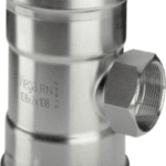 VIEGA 482 886 Viega Sanpress Inox XL-T-Stück mit SC-Contur Stahl nichtrostend, Modell 2317.2XL VdS-Zulassung d1: 88,9 Rp: ¾ d2: 88,9 2317.2XL Verpackungseinheit:1ST