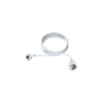 BACHMANN 341.202S Verlängerung H05VV-F3G1,50mm² weiß 5,0m 3-polig  Verpackungseinheit:1ST