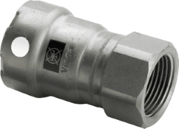 22d1cf4e-e27f-487f-ba1a-e89598db5ffe VIEGA 769 796 Viega Übergangsstück mit SC Megapress S 4312 in11/2ZollxRp11/2Stahl Zn-Ni besch. 4312 Verpackungseinheit:1ST – Bild 1