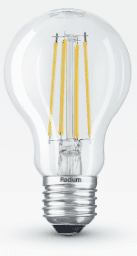2363d3e5-1419-46e9-8d0a-bdef694a4d38 RADIUM 43820716 LED Normallampe klar E27 dimmbar 806lm (60W Ersatz) 2700K RL-A60 DIM 927/C/E27 FIL Verpackungseinheit:1ST – Bild 1