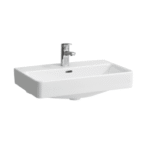 LAUFEN H8179590001041 Laufen PRO S 817959 kompakter Aufsatz-Waschtisch  Sanitärkeramik weiß 600x380x95 1 Hahnloch mittig mit Überlauf ,  wandmontiert,  Unterseite geschliffen,  Montageset inklusive  Verpackungseinheit:1ST