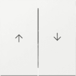 GIRA 329403 Wippe 2f Pfeil System 55 Reinweiß  Verpackungseinheit:1ST