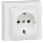 LEGRAND 086031 Aufputz Steckdose KS Komplettgerät Oteo IP20 ultraweiß AP OTEO 086031 Verpackungseinheit:1ST