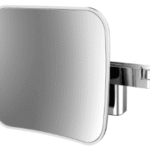 ALVA AQBMVAKSPB5 ALVA Varia Kosmetikspiegel 5-fach LED-Beleuch.,eckig 20,9cm, Gelenk.,Chrom  Verpackungseinheit:1ST