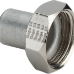 VIEGA 438 180 Viega Sanpress Inox-Anschlussverschraubung Stahl nichtrostend, Modell 2364 d: 15 G: ¾ 2364 Verpackungseinheit:1ST