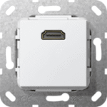 GIRA 567003 HDMI (TM) K-Peitsche Einsatz Reinweiß  Verpackungseinheit:1ST