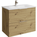 ALVA AQBMERUS2EU ALVA Era Unterschrank für WT 2 2 Auszüge, 78x64x45cm, Eiche Urban  Verpackungseinheit:1ST