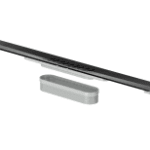 ALVA AQBFAUDRP80S ALVA Aura Duschrinnenprofil inkl. Rost, ohne Ablauf, 800x55mm, Schwarz  Verpackungseinheit:1ST