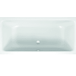 BETTE 3473-000 BetteSelect Duo, 1800x800x420 mm, Weiß, glasierter Titan-Stahl, Badewanne, Einbau, Unterbau, Rechteck, 2-Sitzer Badewanne 3473 Verpackungseinheit:1ST