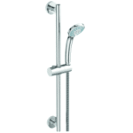 ALVA AQBS ALVA Una Brausestangenset 60cm Handbrause 3-fach,Brauseschl.150cm,Chrom  Verpackungseinheit:1ST