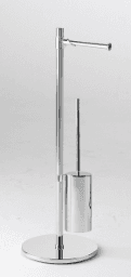 2986b79c-d1d9-4e7c-871a-58be38139534 ALVA AQASVAKBG1 ALVA Varia Kombi-Toilettenbürsten- garnitur, Standfuß rund, Edelstahl Chrom Verpackungseinheit:1ST – Bild 1