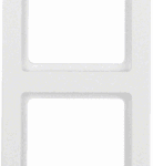 BERKER 10126099 Rahmen 2fach Q.3 polarweiß, samt  Verpackungseinheit:1ST