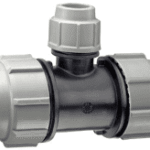 PLASSON 7340-050.32 Plasson T-Stueck reduz. 7340 6/4" x 1" (Ad.50-32 mm)  Verpackungseinheit:1ST