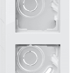 GIRA 106229 AP-Gehäuse 2f + Rahmen E2 Reinweiß  Verpackungseinheit:1ST