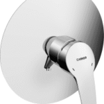 HANSA 0185 9183 HA Einhebelmischer Fertigmontageset für Brausebatterie HANSAMIX 0185 Rosette rund Chrom  Verpackungseinheit:1ST