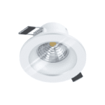 EGLO 98238 LED EINBAULEUCHTE 1 FLAMMIG 6W/380LM -27 00K ALU WEISS DM88MM DIMMBAR IP44 98238 SALABATE Verpackungseinheit:1ST
