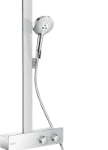 HANSGROHE 27361000 hansgrohe Raindance E Showerpipe 300 1jet mit ShowerTablet 350, Chrom 27361XXX Verpackungseinheit:1ST