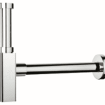 ALVA AQARVADS1.1 ALVA Varia Design-Sifon 5/4" ohne Ventil Wandrohr 32x300mm, Chrom  Verpackungseinheit:1ST