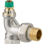 DANFOSS 013G7725 Danfoss Dynamic Valve RA-DV 20 druckunabhängig, R 3/4, Eck, vernickelt  Verpackungseinheit:1ST