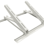 ALVA ALKMK7N ALVA Klima Dachstütze mit Traverse Neigung 15°-30° B/T 850x520mm, RAL9002  Verpackungseinheit:1ST